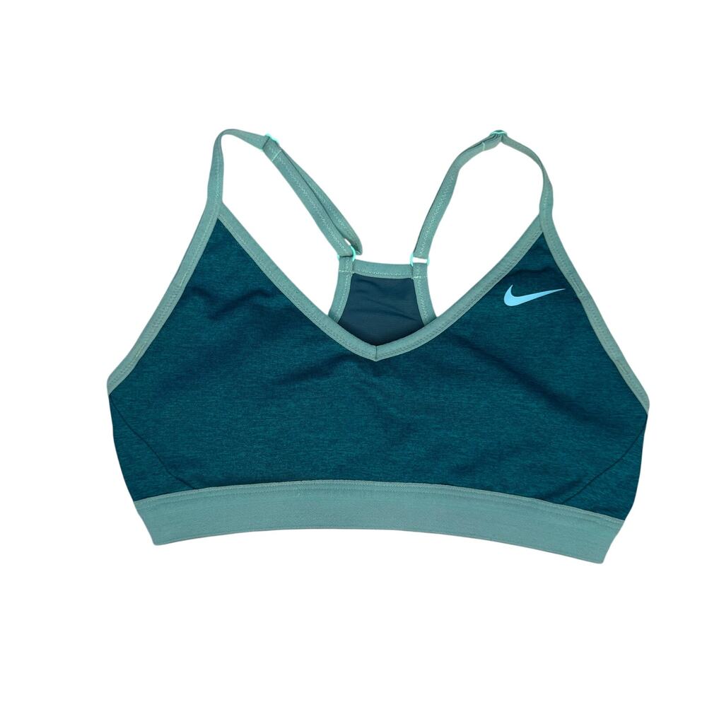 Nike Teal Strappy Sports Bra Medium Support Women’s Medium